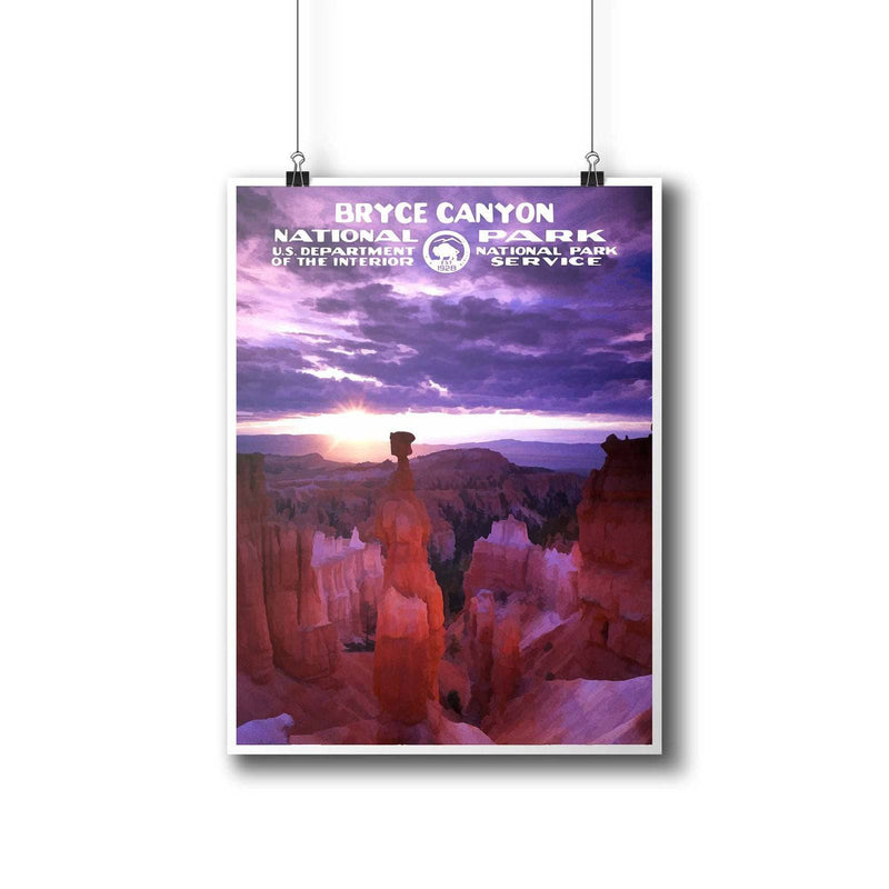Bryce Canyon National Park Poster - Albion Mercantile Co.
