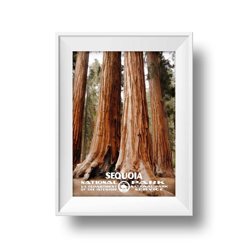 Sequoia National Park Poster - Albion Mercantile Co.