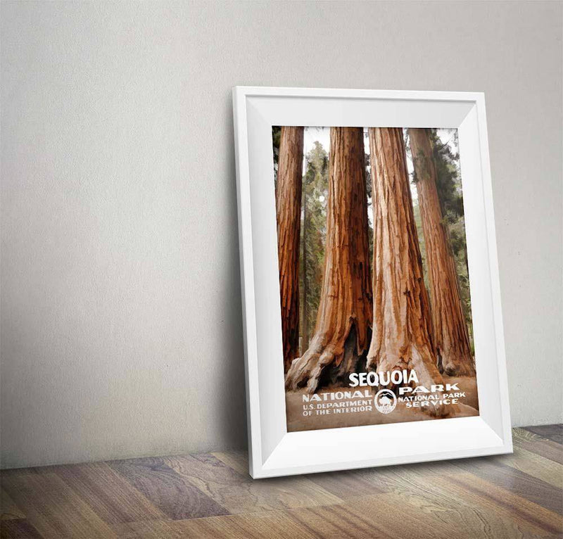 Sequoia National Park Poster - Albion Mercantile Co.