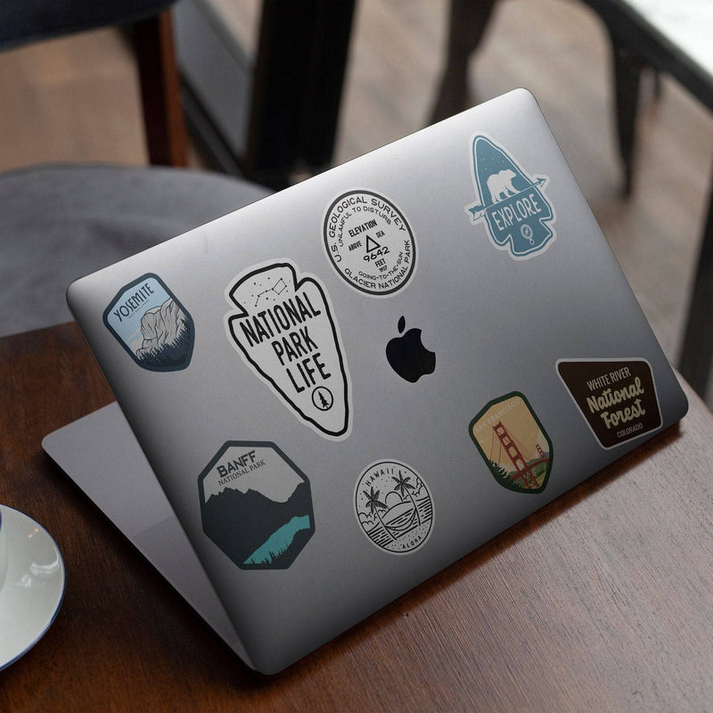 Acadia National Park Sticker | Multiple Sizes Available - Albion Mercantile Co.