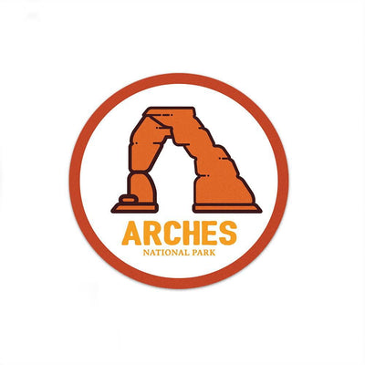 Arches National Park Sticker | National Park Decal - Albion Mercantile Co.