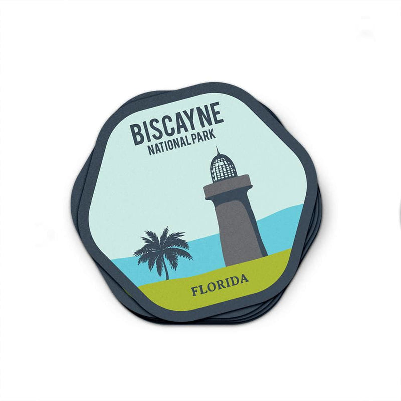 Biscayne National Park Sticker | National Park Decal - Albion Mercantile Co.