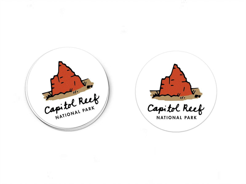Capitol Reef National Park Sticker - Albion Mercantile Co.