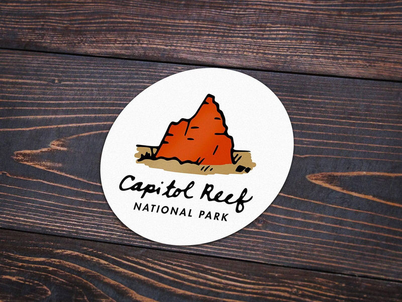 Capitol Reef National Park Sticker - Albion Mercantile Co.