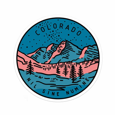 Colorado Sticker - Albion Mercantile Co.