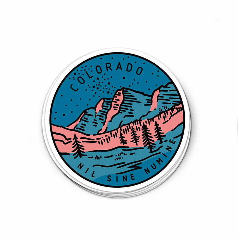 Colorado Sticker - Albion Mercantile Co.