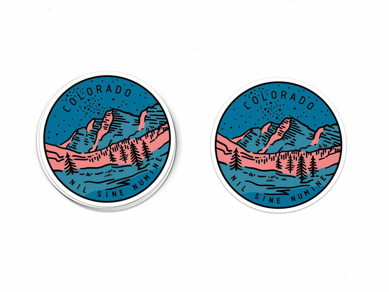 Colorado Sticker - Albion Mercantile Co.