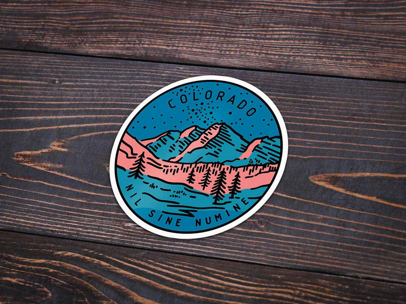 Colorado Sticker - Albion Mercantile Co.