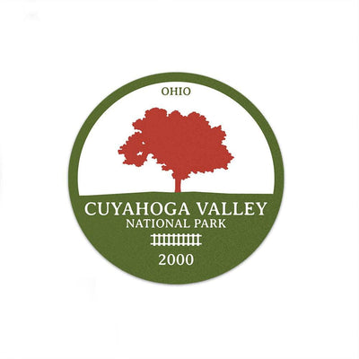Cuyahoga Valley National Park Sticker | National Park Decal | Multiple Sizes Available - Albion Mercantile Co.