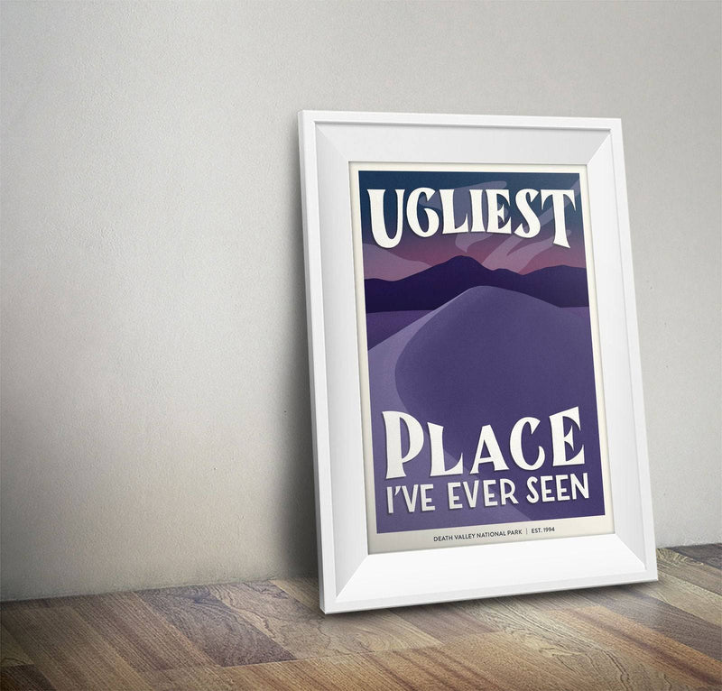 Death Valley National Park Poster | Subpar Parks Poster - Albion Mercantile Co.
