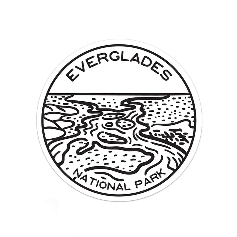 Everglades National Park Sticker | National Park Decal - Albion Mercantile Co.