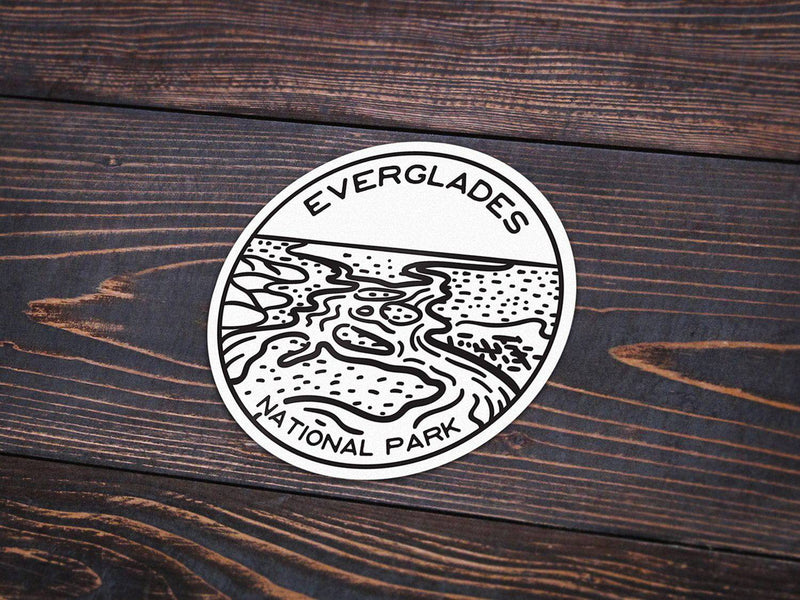 Everglades National Park Sticker | National Park Decal - Albion Mercantile Co.