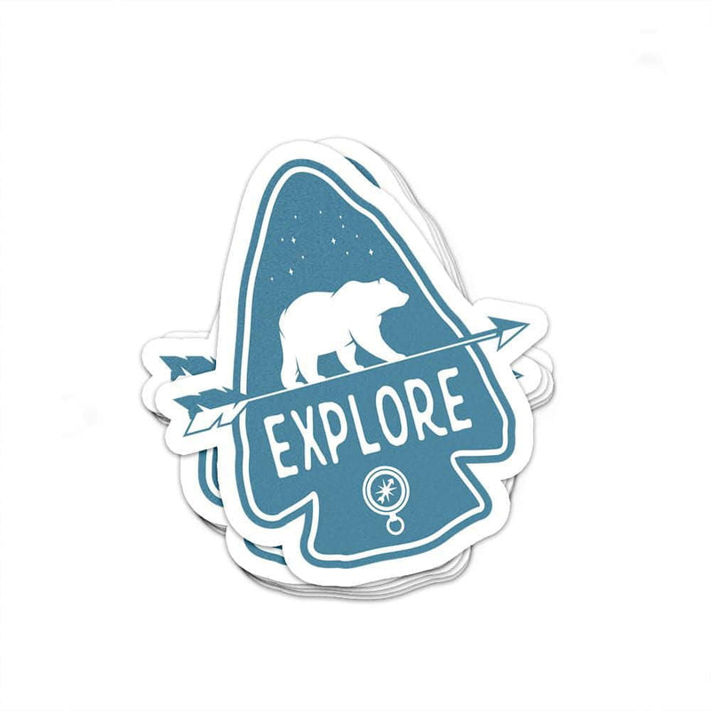 Explore Sticker | National Park Sticker | Decal - Albion Mercantile Co.