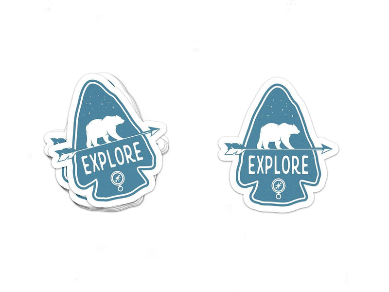 Explore Sticker | National Park Sticker | Decal - Albion Mercantile Co.