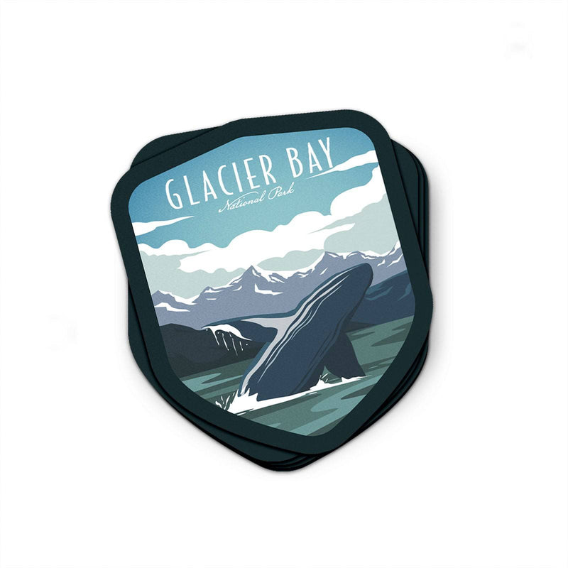 Glacier Bay National Park Sticker - Albion Mercantile Co.