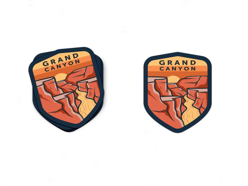 Grand Canyon National Park Sticker | National Park Decal - Albion Mercantile Co.