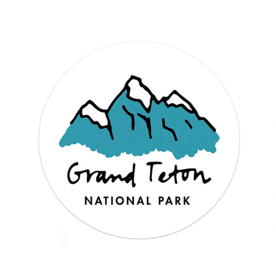 Grand Teton National Park Sticker - Albion Mercantile Co.