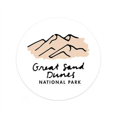 Great Sand Dunes National Park Sticker - Albion Mercantile Co.