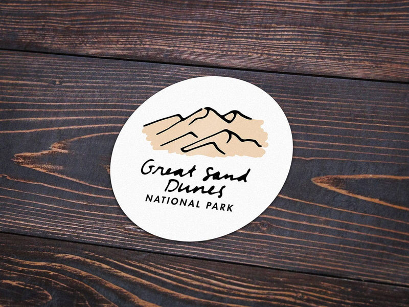 Great Sand Dunes National Park Sticker - Albion Mercantile Co.