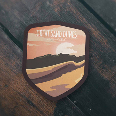 Great Sand Dunes National Park Sticker - Albion Mercantile Co.
