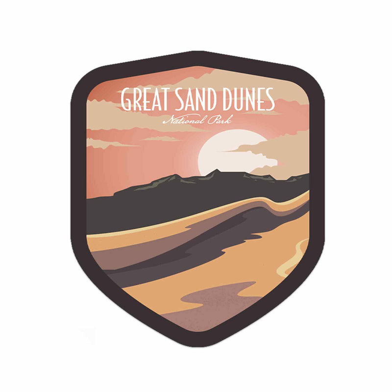 Great Sand Dunes National Park Sticker - Albion Mercantile Co.
