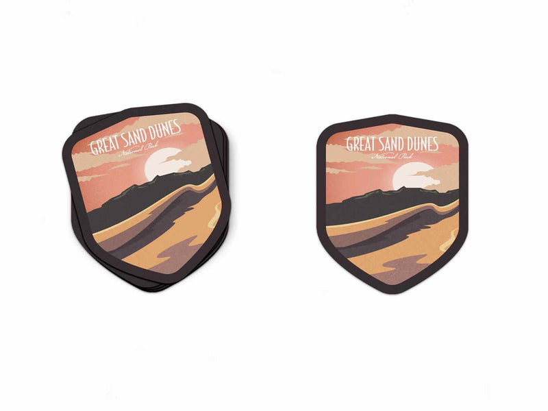 Great Sand Dunes National Park Sticker - Albion Mercantile Co.
