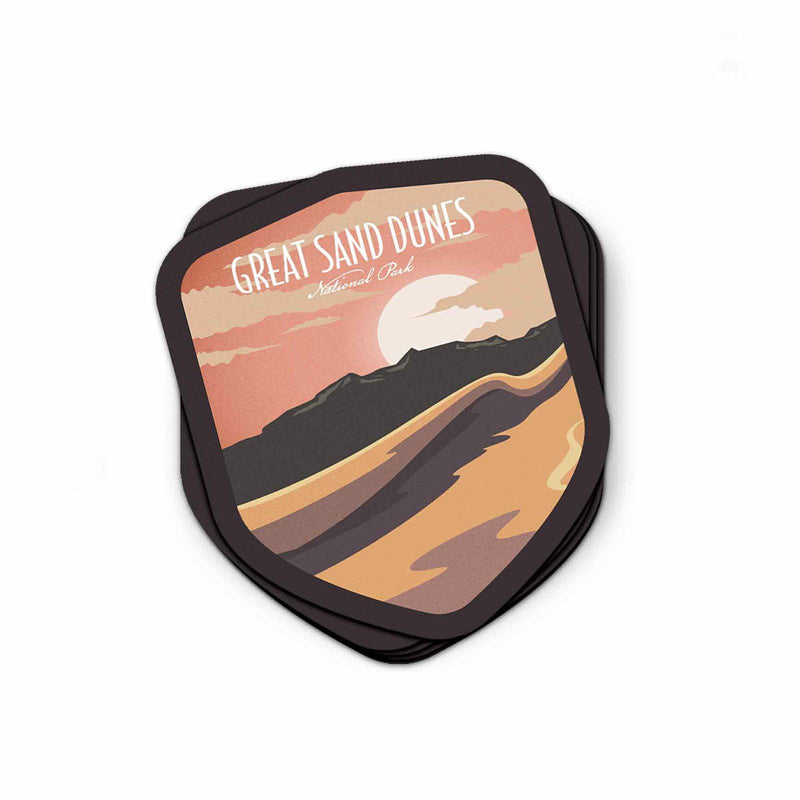Great Sand Dunes National Park Sticker - Albion Mercantile Co.