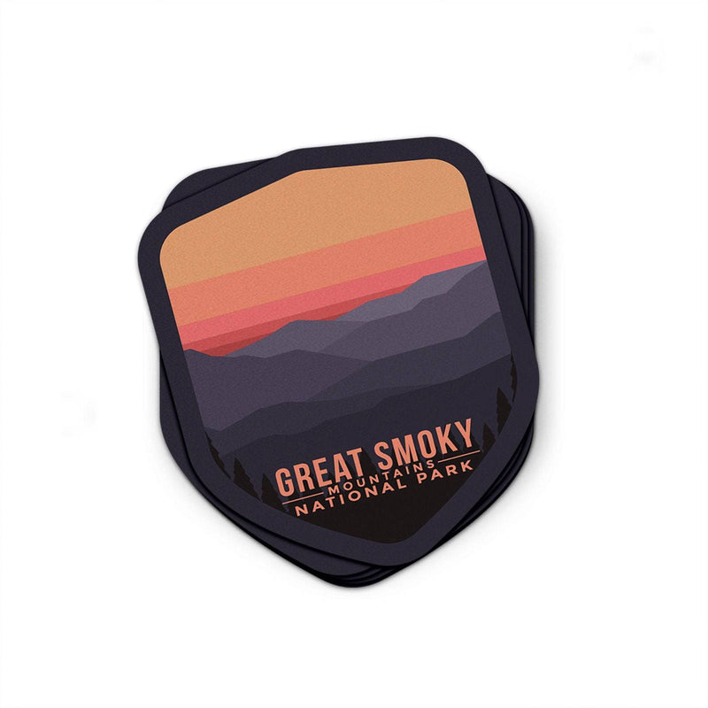 Great Smoky Mountains National Park Sticker | Multiple Sizes Available - Albion Mercantile Co.
