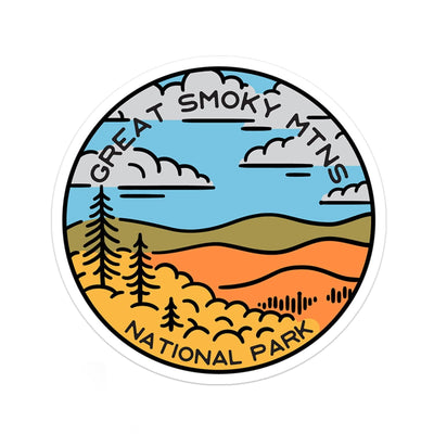 Great Smoky Mountains National Park Sticker - Albion Mercantile Co.