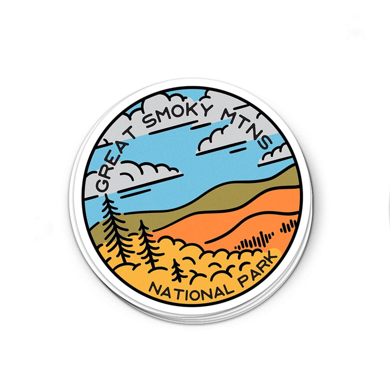 Great Smoky Mountains National Park Sticker - Albion Mercantile Co.
