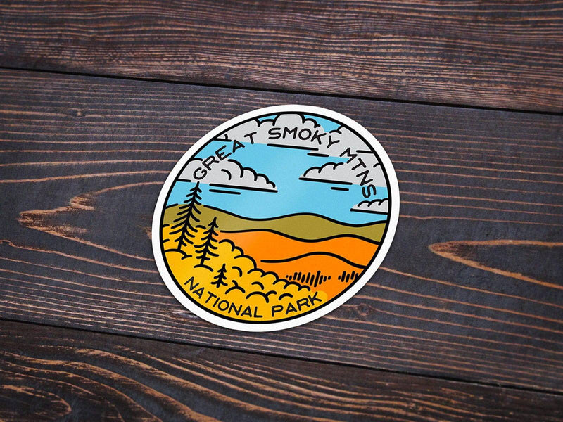 Great Smoky Mountains National Park Sticker - Albion Mercantile Co.