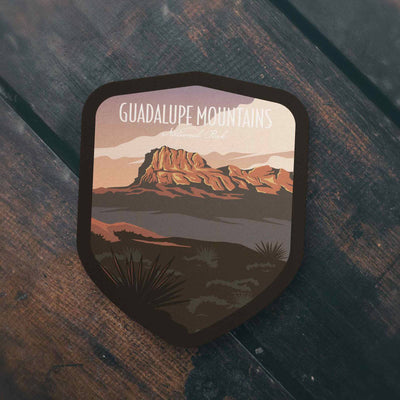 Guadalupe Mountains National Park Sticker - Albion Mercantile Co.