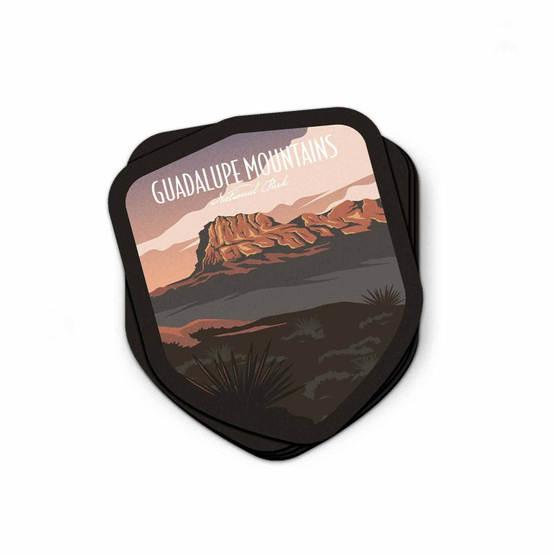Guadalupe Mountains National Park Sticker - Albion Mercantile Co.