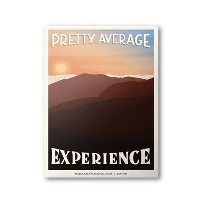 Haleakala National Park Poster | Subpar Parks Poster - Albion Mercantile Co.