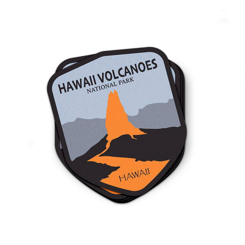Hawaii Volcanoes National Park Sticker | National Park Decal - Albion Mercantile Co.