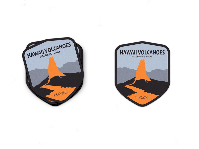 Hawaii Volcanoes National Park Sticker | National Park Decal - Albion Mercantile Co.