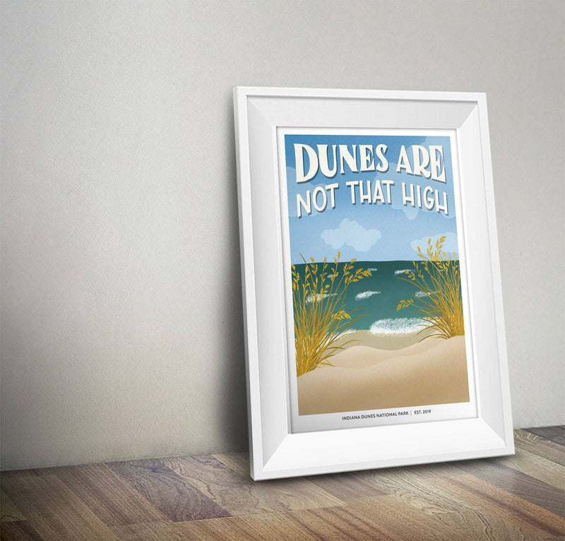 Indiana Dunes National Park Poster | Subpar Parks Poster - Albion Mercantile Co.