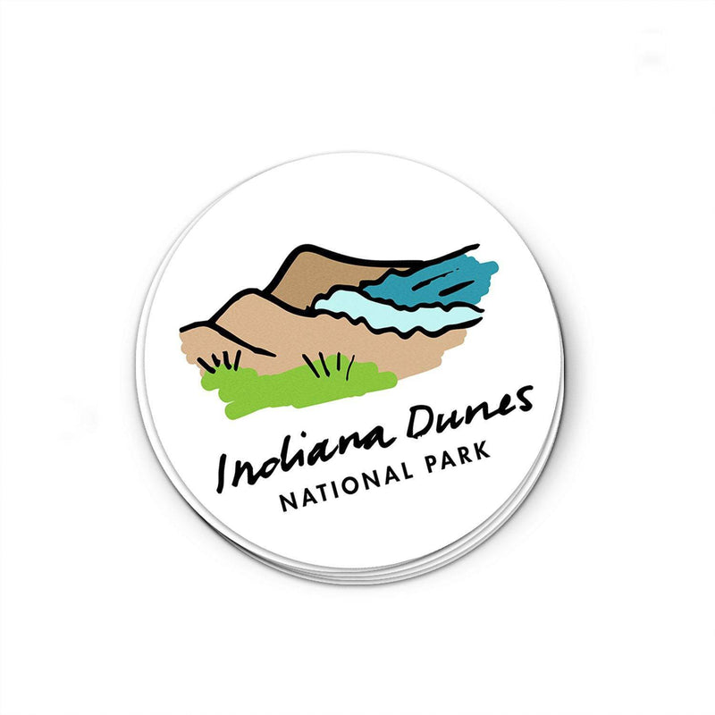 Indiana Dunes National Park Sticker - Albion Mercantile Co.