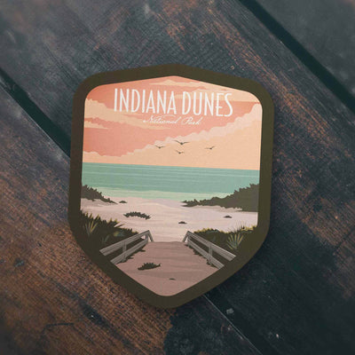 Indiana Dunes National Park Sticker - Albion Mercantile Co.