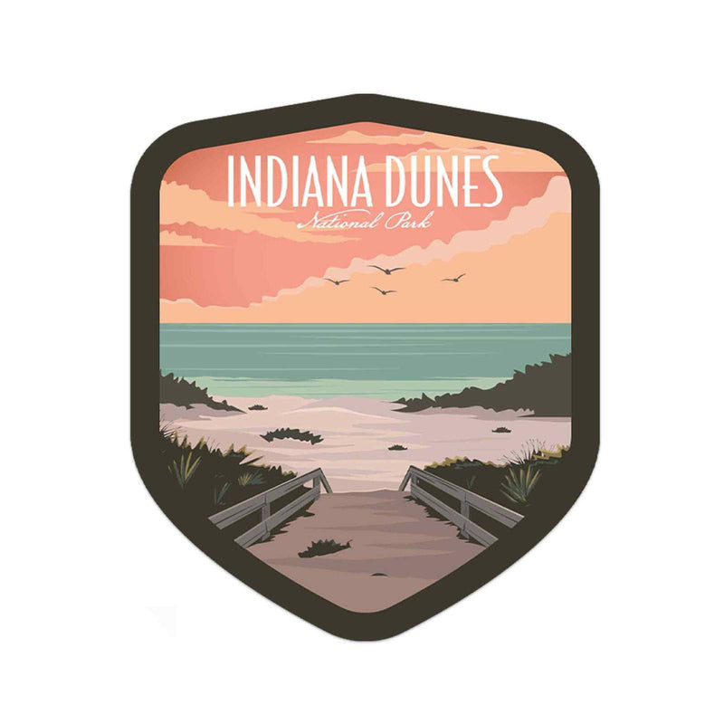 Indiana Dunes National Park Sticker - Albion Mercantile Co.