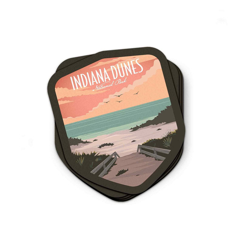 Indiana Dunes National Park Sticker - Albion Mercantile Co.