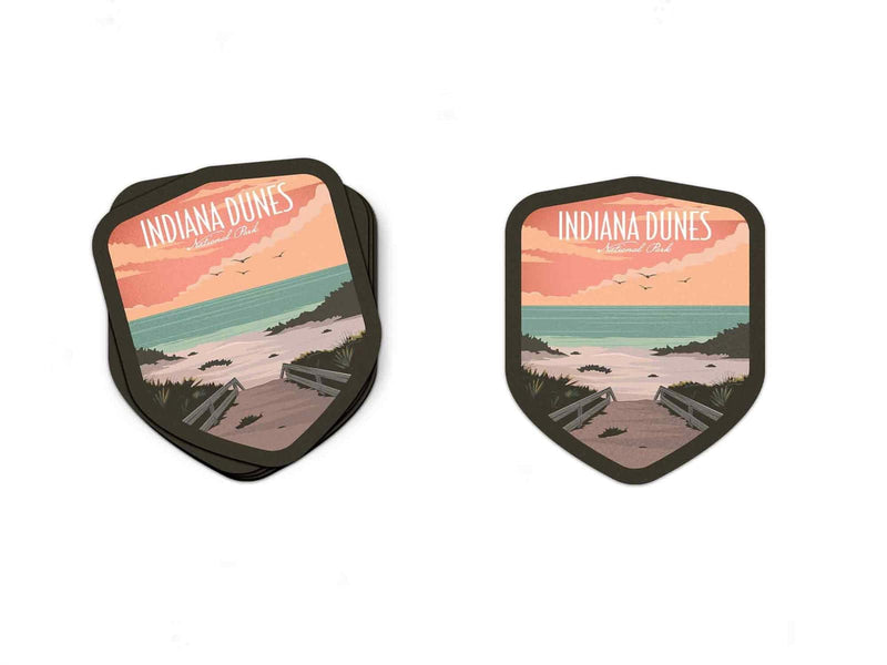 Indiana Dunes National Park Sticker - Albion Mercantile Co.