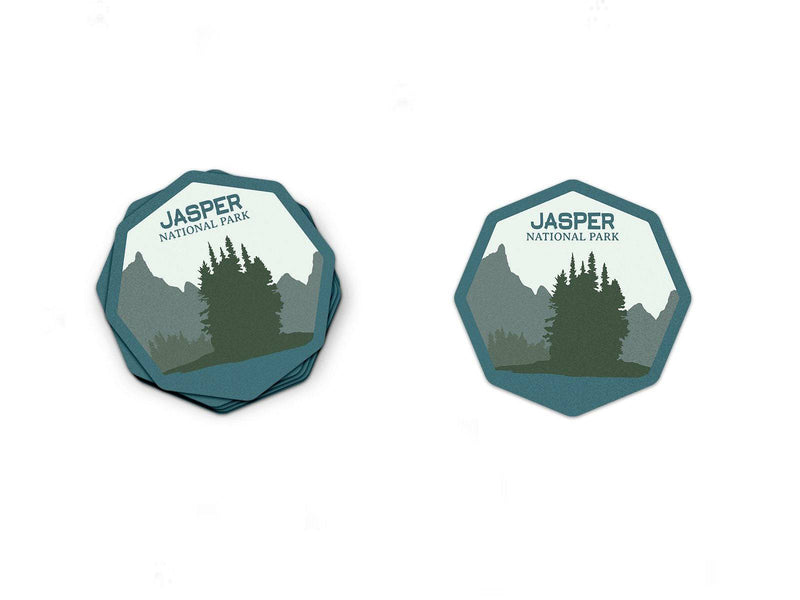 Jasper National Park Sticker | National Park Decal - Albion Mercantile Co.