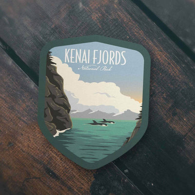 Kenai Fjords National Park Sticker - Albion Mercantile Co.