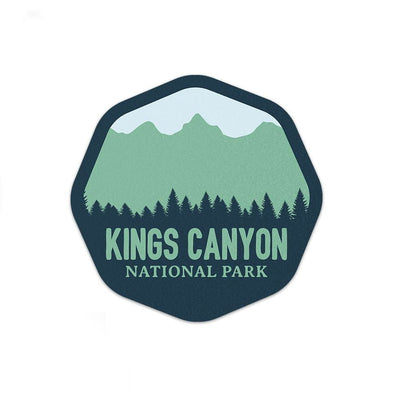 Kings Canyon National Park Sticker | National Park Decal - Albion Mercantile Co.