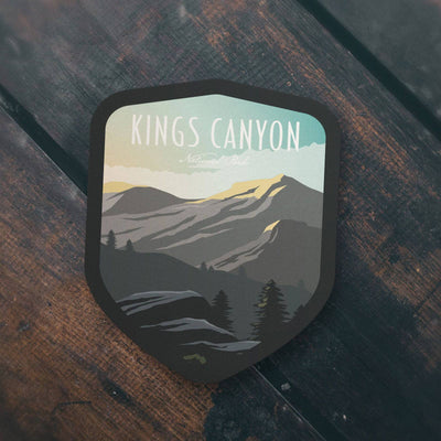 Kings Canyon National Park Sticker - Albion Mercantile Co.
