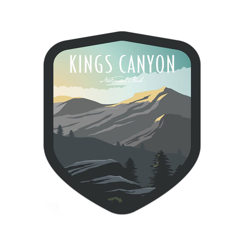 Kings Canyon National Park Sticker - Albion Mercantile Co.