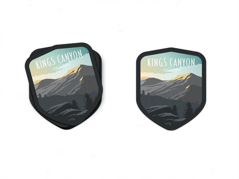 Kings Canyon National Park Sticker - Albion Mercantile Co.