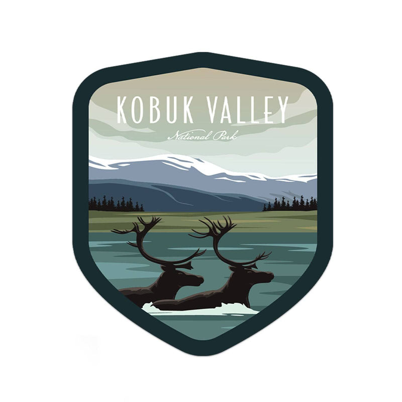 Kobuk Valley National Park Sticker - Albion Mercantile Co.