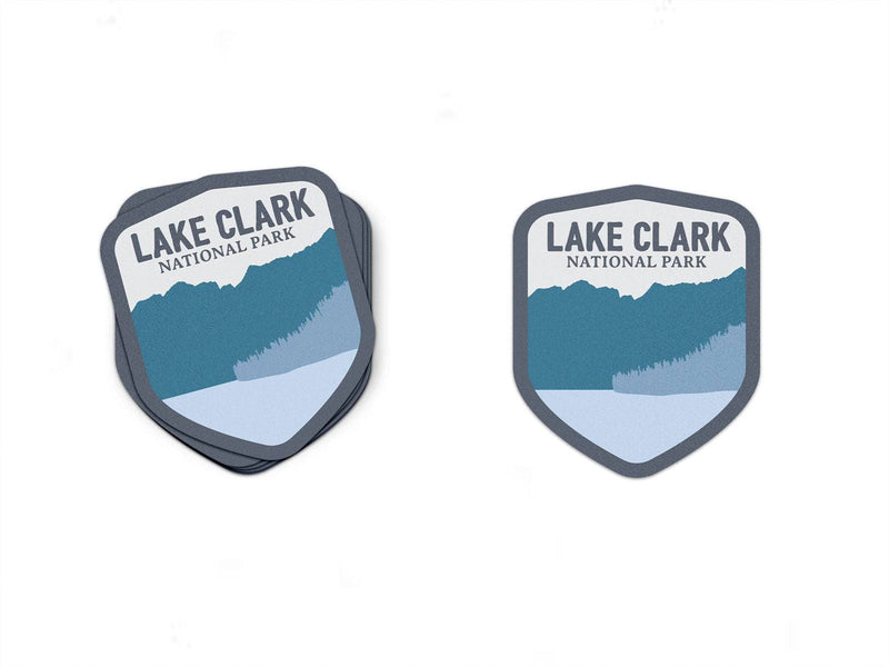 Lake Clark National Park Sticker | National Park Decal - Albion Mercantile Co.